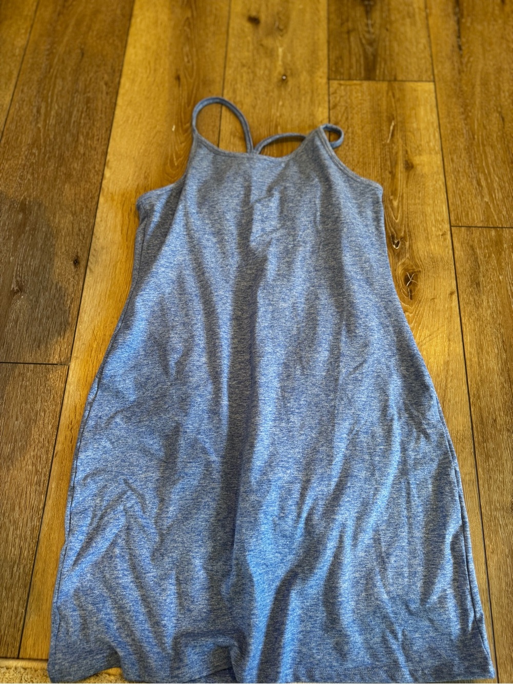 Kyodan Heather Gray Sleeveless Active Dress